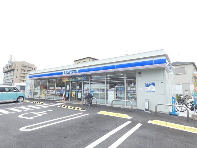 コンビニ　ローソン藤井寺岡店（コンビニ）まで176m