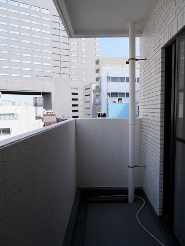 バルコニー　北東向きのバルコニー