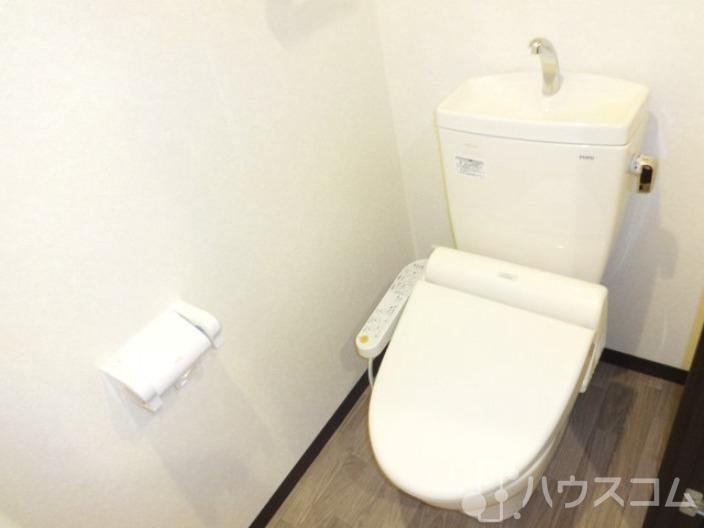 トイレ　温水洗浄便座付き☆毎日使うからこそ嬉しい設備ですね！