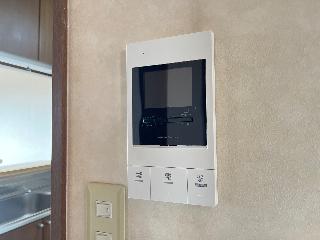 セキュリティ　カメラ付インターホン（イメージ）
