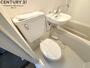 トイレ　お風呂トイレ同室です