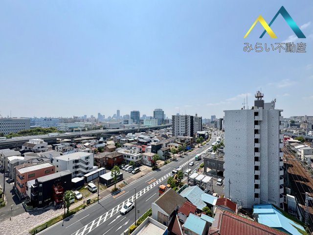 眺望　バルコニーからの眺望　自社撮影写真