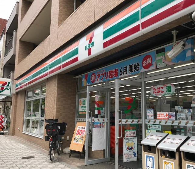 コンビニ　セブンイレブン 川崎中幸町店（コンビニ）まで425m
