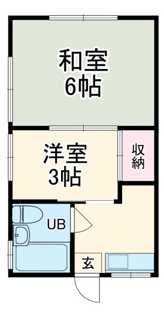 フジハイツの間取り写真