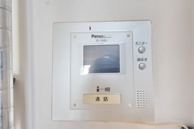 セキュリティ　モニタ付インターホンです