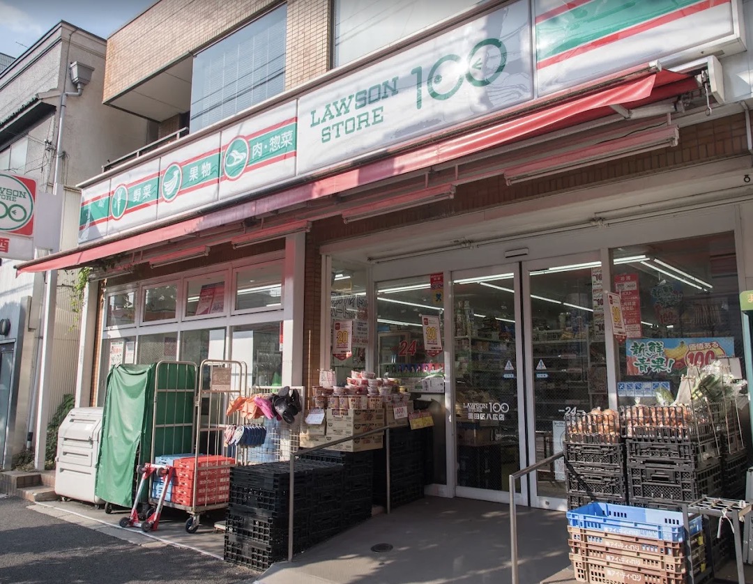 コンビニ　ローソンストア100墨田区八広店（コンビニ）まで382m
