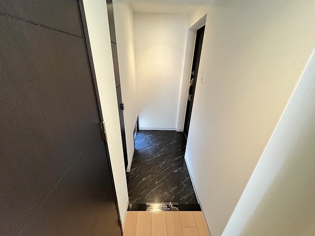 玄関　落ち着いた玄関です