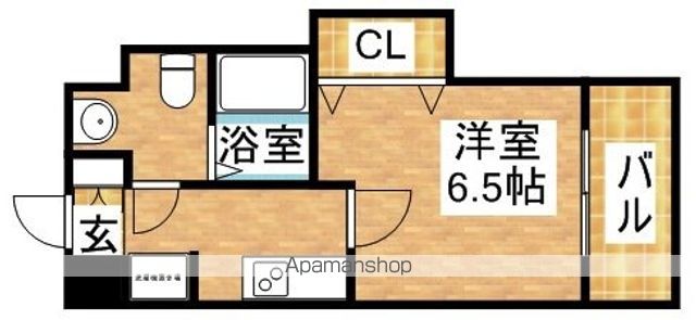 フレンシアノイエ東三国の間取り写真