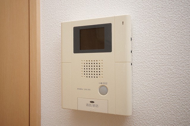 セキュリティ　モニター付きインターホンです