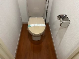 トイレ　清潔感のあるトイレです
