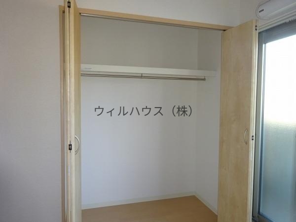 収納　クローゼット！