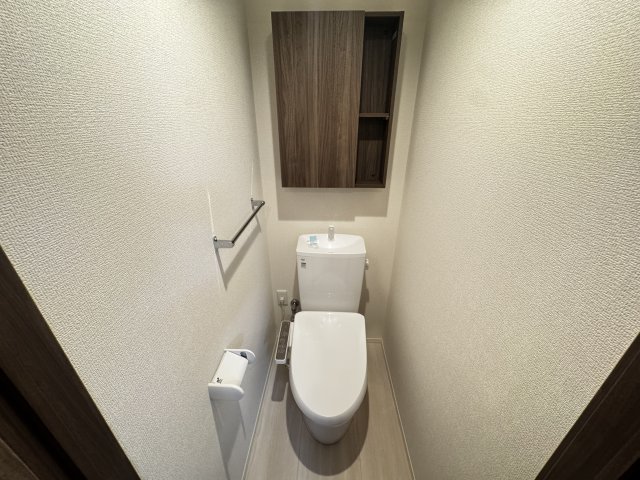 トイレ　ゆったりとした空間のトイレです
