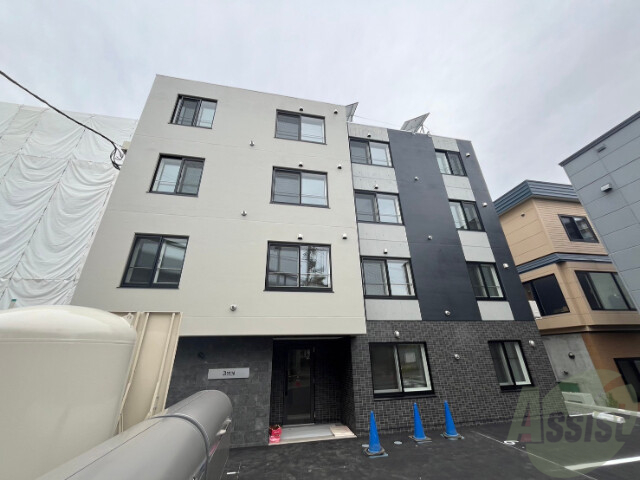 建物外観　札幌市西区宮の沢１条「仮称）宮の沢１－３　Ｂ棟」