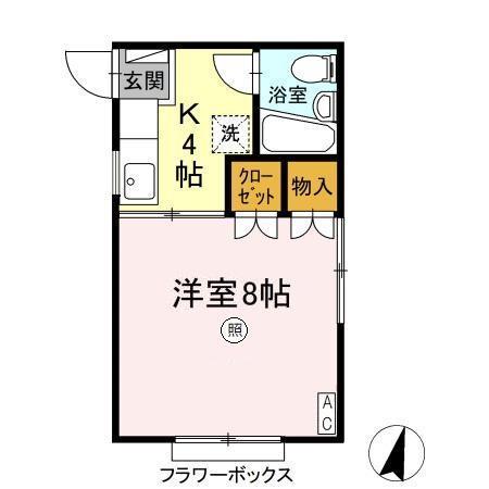 リブインミルキーウェイの間取り写真