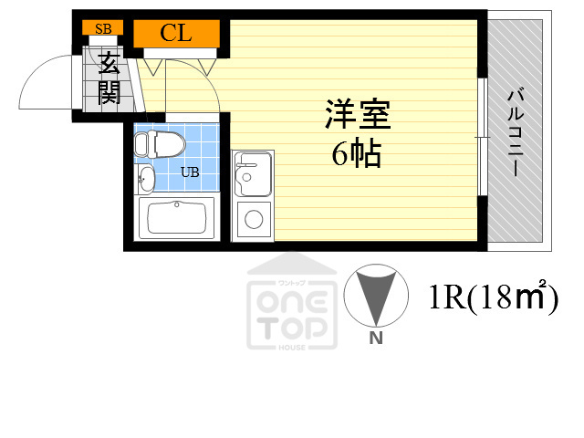 M&T江坂の間取り写真