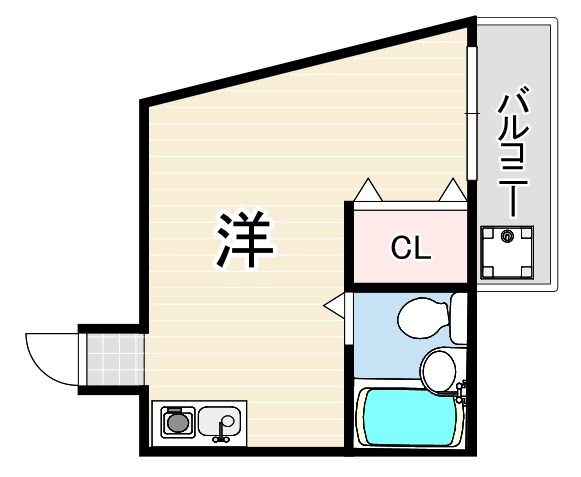 ベルフィーユNARUOの間取り写真