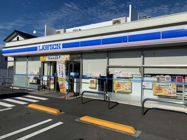 コンビニ　ローソン 袋井浅羽店（コンビニ）まで550m