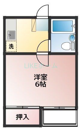 サニーライフ市川の間取り写真