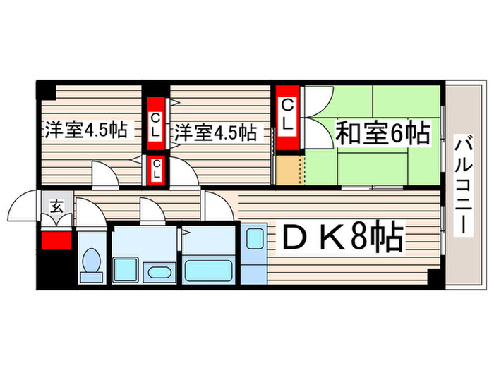 TOMIKURA XIの間取り写真