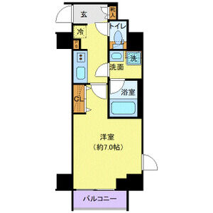 東武伊勢崎線 東向島駅 徒歩7分 9階建 築3年の間取り写真