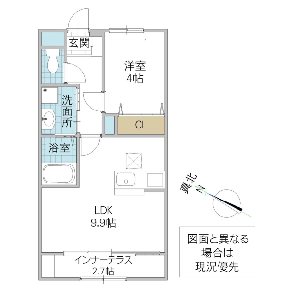 Oliveの間取り写真