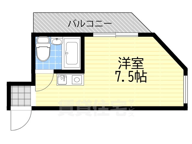 阪神電鉄阪神なんば線 福駅 徒歩5分 4階建 築31年の間取り写真