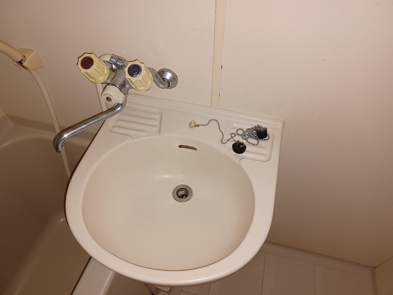 洗面設備　洗面所です