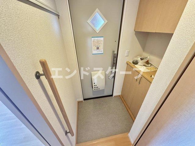 上毛電鉄 大胡駅 徒歩34分 2階建 築17年の玄関写真