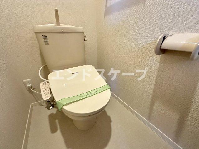 上毛電鉄 大胡駅 徒歩34分 2階建 築17年のトイレ写真