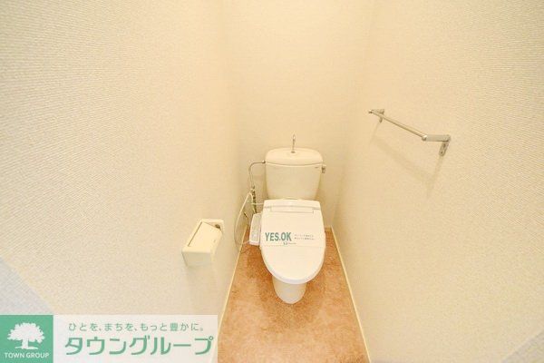 西武新宿線 入曽駅 徒歩9分 2階建 築36年のトイレ写真