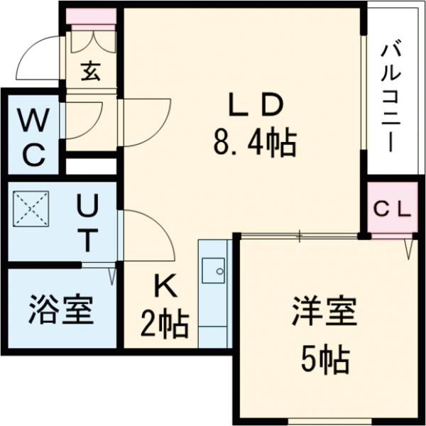 Premiere花園の間取り写真