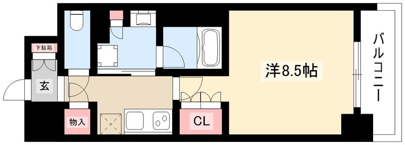 OKBアヴェニール菊井町の間取り写真