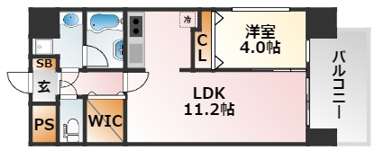 阪急京都線 淡路駅 徒歩8分 9階建 築8年の間取り写真