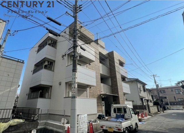建物外観　オートロック、モニター付きインターホン完備☆
