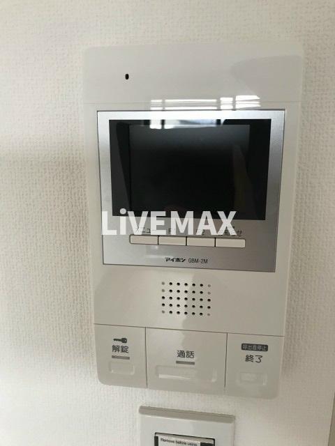 セキュリティ　モニター付きインターホン♪