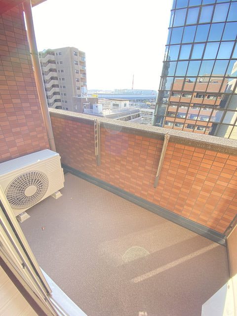 バルコニー　陽当たり良好なバルコニーです