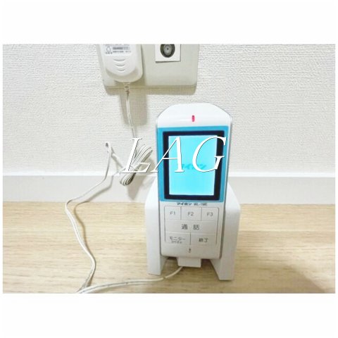 セキュリティ　モニター付きインターホンです。