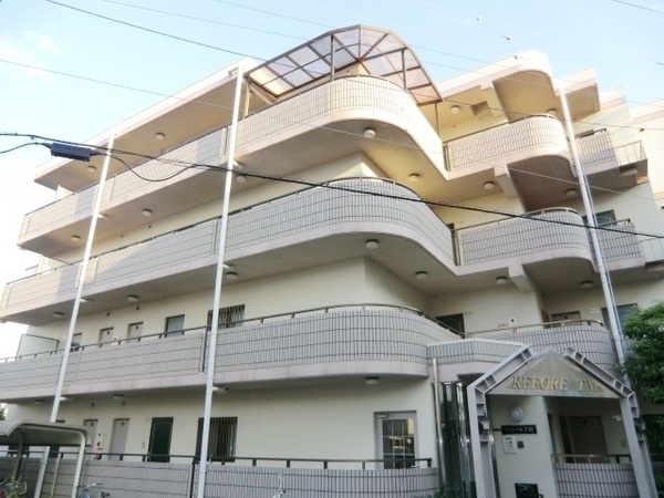 建物外観　オートロック付きで安心です！