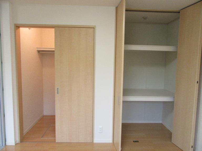 収納　写真は別部屋です