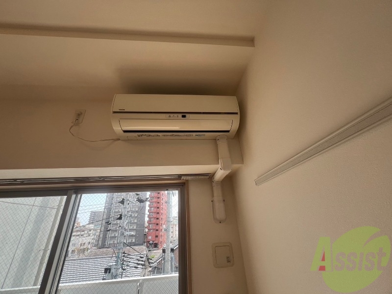 その他設備　エアコン付きで暑い夏も寒い冬も快適に過ごせます