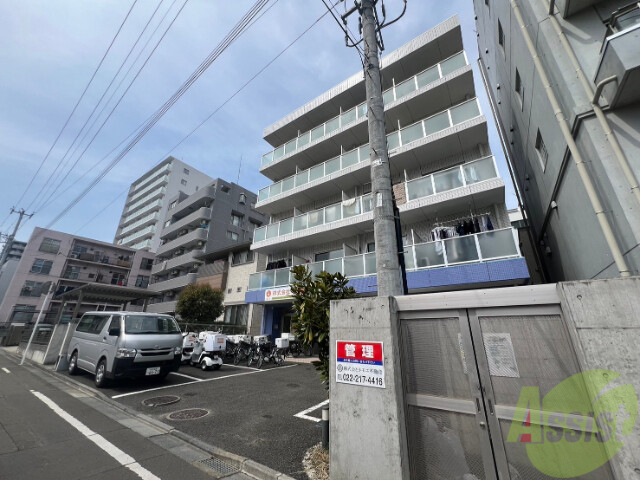 建物外観　仙台市宮城野区鉄砲町中「アスコット鉄砲町２」