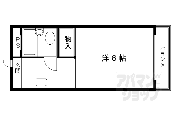 コーポ三谷の間取り写真