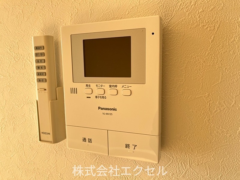セキュリティ　安心のＴＶドアホン完備です。