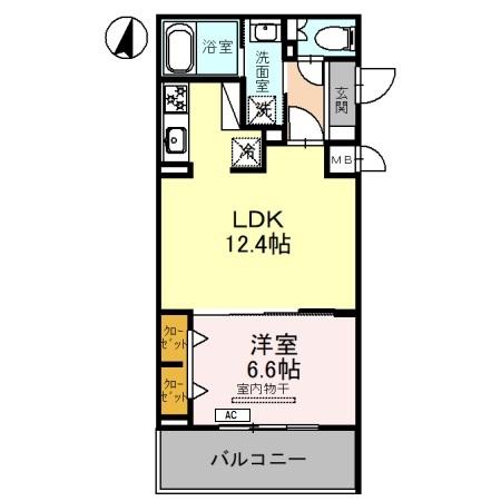 トリニティ三国ヶ丘の間取り写真