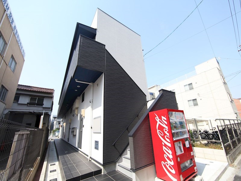 建物外観　外観　光インターネット無料　家具家電ご用意できます