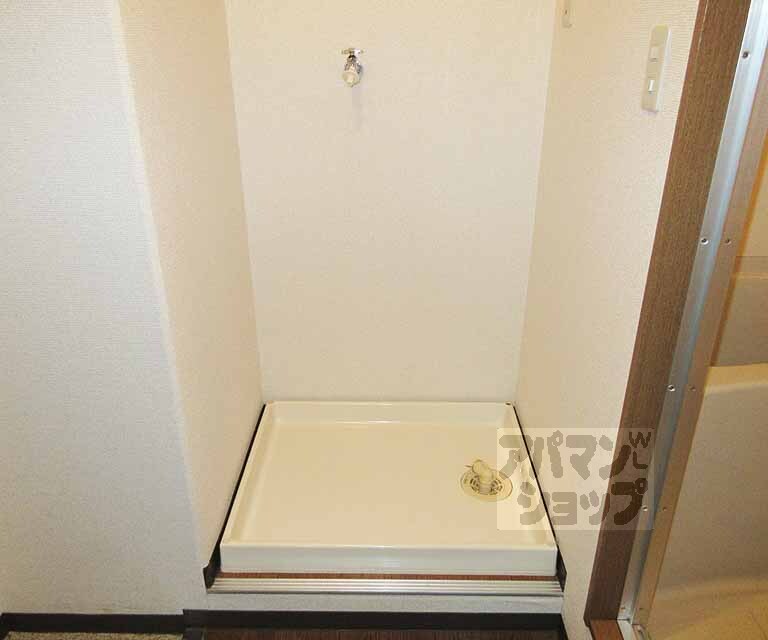 その他設備　洗濯機置き場です！