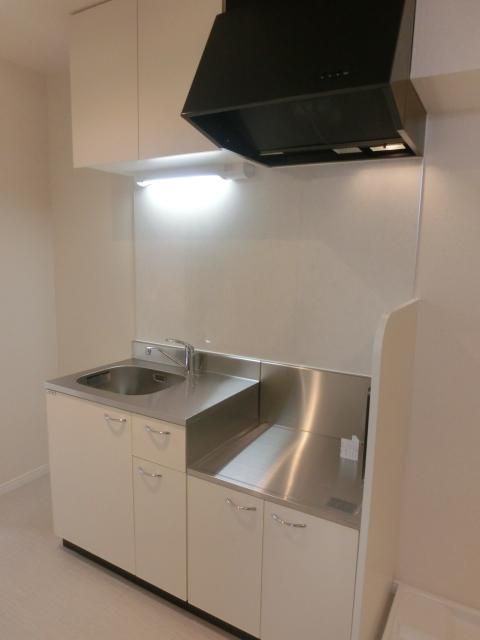 キッチン　2口設置可能なキッチン