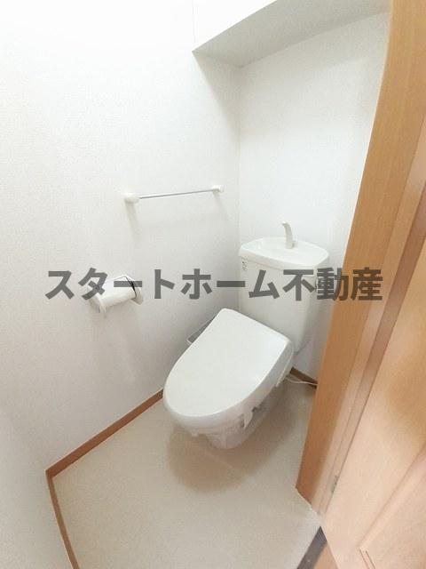 トイレ　ゆったりとした空間のトイレです