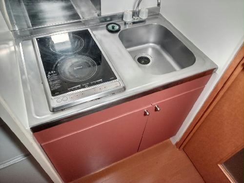 キッチン　備品や設備仕様は号室等により異なります。現地をご確認下さい。