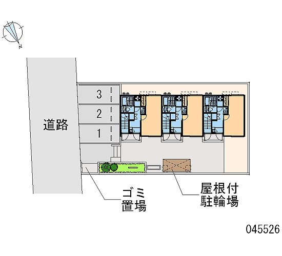 駐車場　配置図